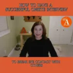 Screenshot of recruiter's video talking about interview tips for job seekers.